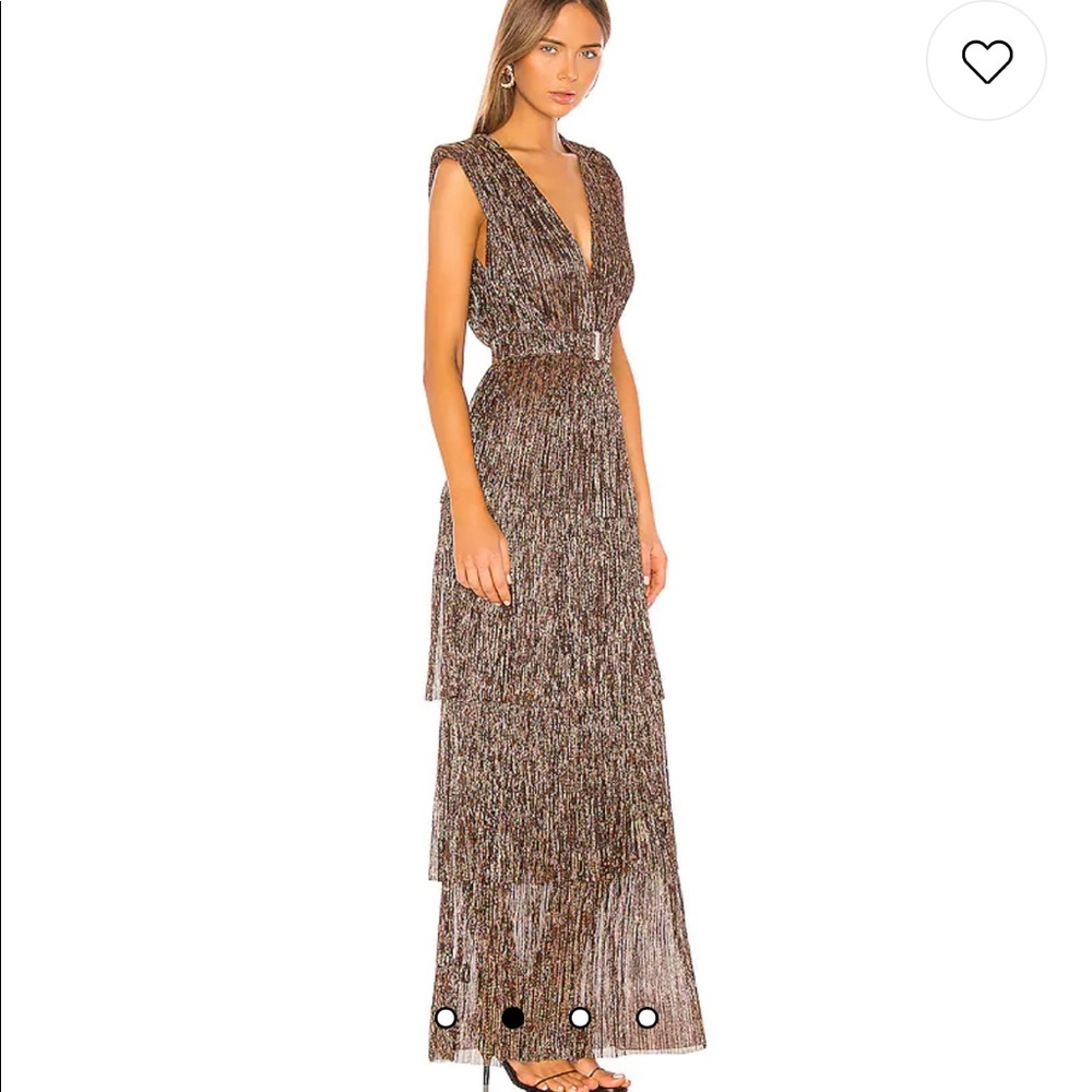 Sabina Musayev Skylar Gown in Bronze